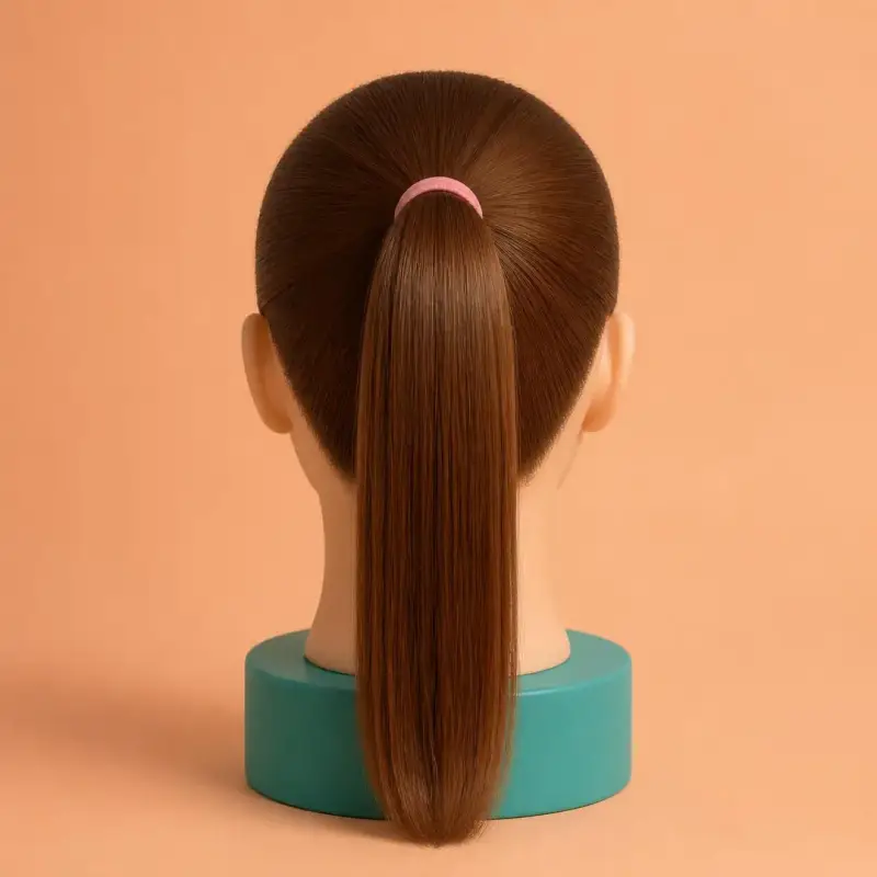 High Ponytail, the finished style