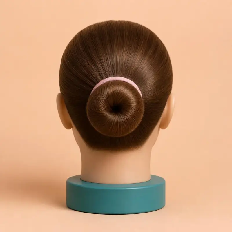 Sports Bun, the finished style
