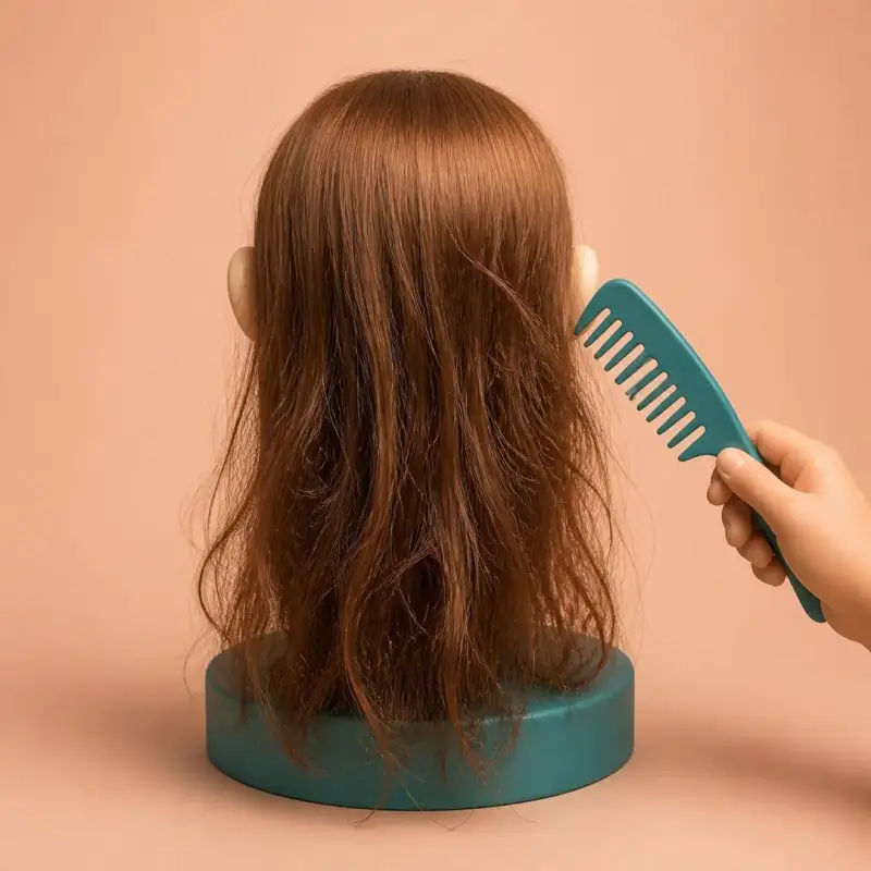 Tangle-Free Brushing, step 1: pick the right tool
